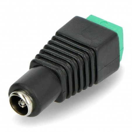 1Pc Metal 5.5*2.5mm DC Power Male Plug Jack Adapter Connector Plug 12V HQ