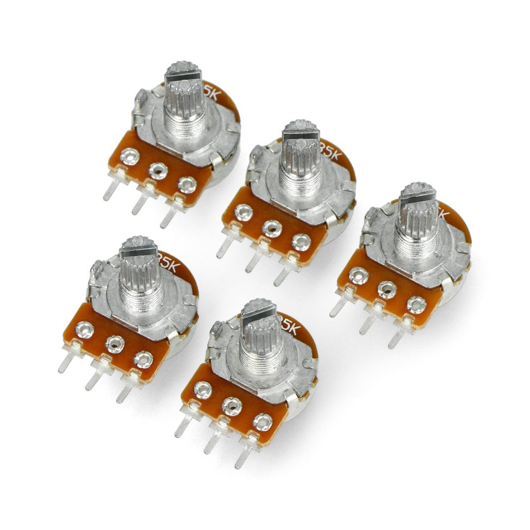 5M Ohm Rotary Switch Potentiometer - C1 - NEW (Italy)