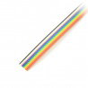 Ribbon cable 10 core color IDC raster 1.27 mm -