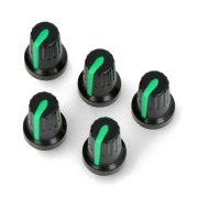 Buy Potentiometer knob RCL14 green - 6 / 14mm