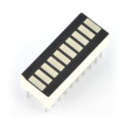LED display line OSX10201-RGG1 - 10-segment