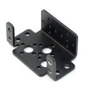 Aluminium Servo Mount Feetech FK-MB-001 - black