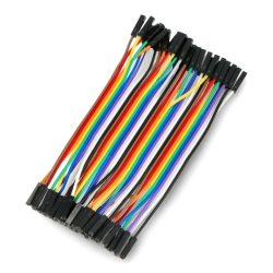 Wire Jumpers Female to Female (15 cm length, 10pcs - different color)