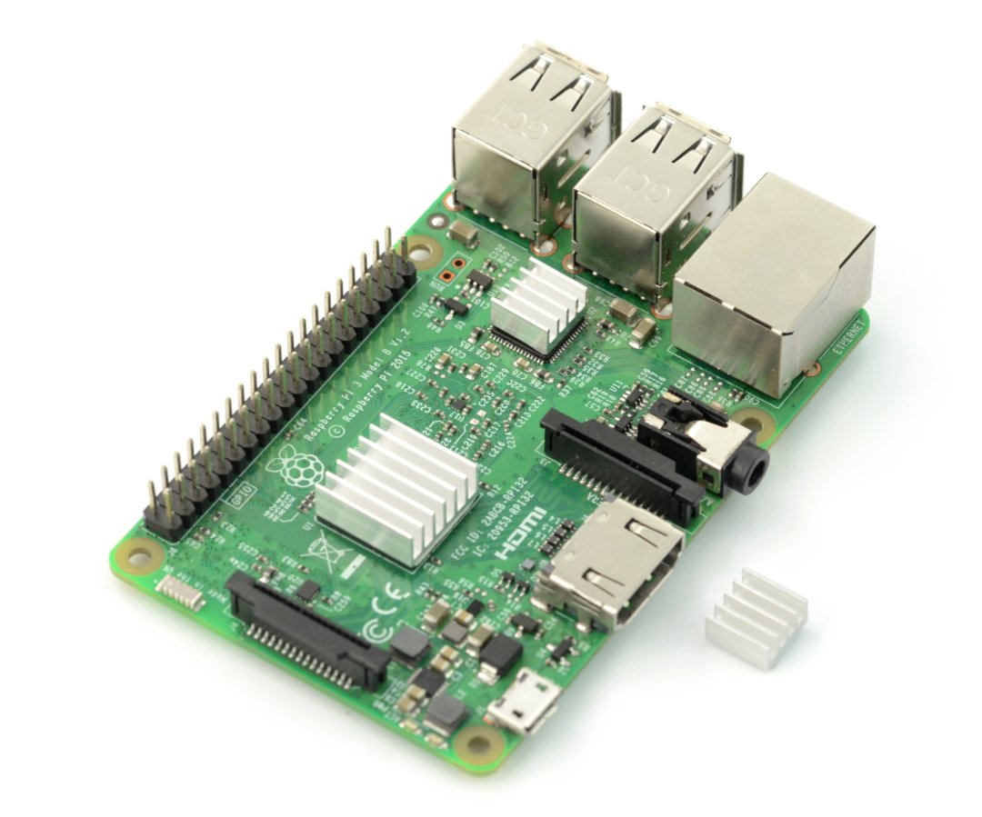 Set of Raspberry Pi 3B WiFi - Official - with Botland - Robotic Shop