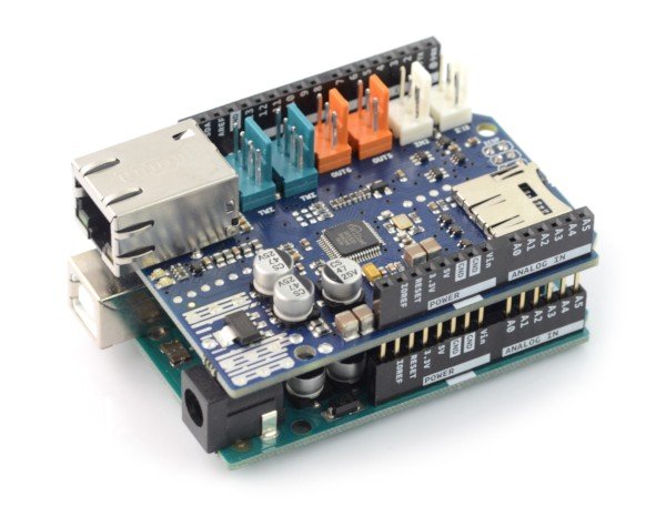 Arduino Ethernet Shield z czytnikiem kart microSD