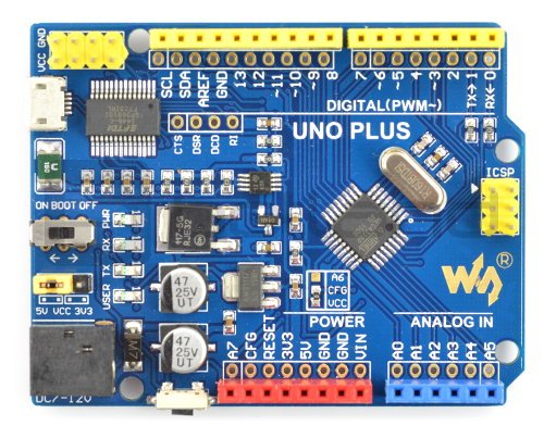 WaveShare Uno Plus - moduł, platforma avr, arduino, kompatybilny