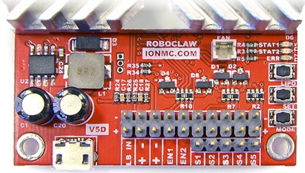 RoboClaw 2x45A USB - dwukanałowy sterownik silników 34V / 45A