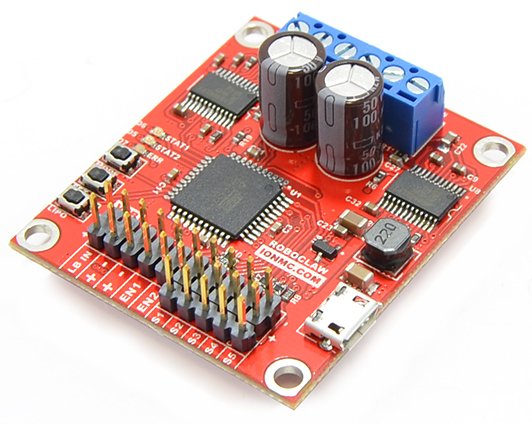 RoboClaw 2x7A USB - dwukanałowy sterownik silników 34V / 45A