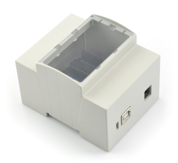 Case for Arduino Uno - DIN rail