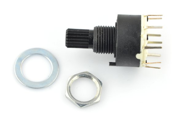 Rotary switch 8-position 1 circuit - 30mm