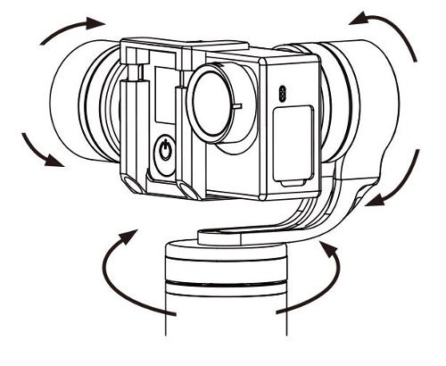 Stabilizator Gimbal ręczny do kamer GoPro Feiyu-Tech G4Q