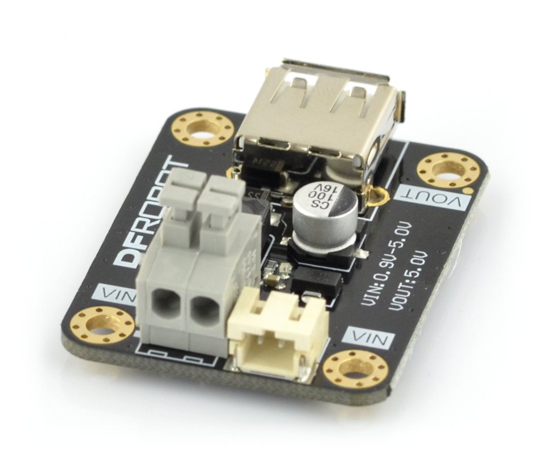 DFRobot FIT0471 - przetwornica step-up boost z wyjściem USB - 0,9-5V 0,6A
