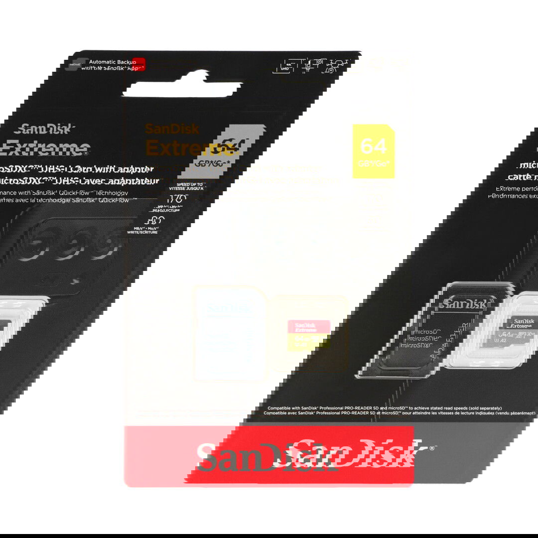 SanDisk Extreme memory card