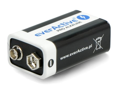 Bateria alkaliczna EverActive Pro Alkaline 6LR61 9 V