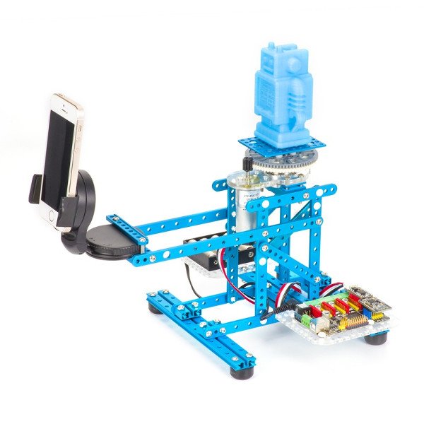 MakeBlock Starter Robot Kit V2 w/ Electronics (Blue) - RobotShop