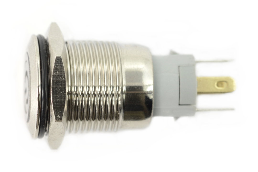 Bistable switch with red backlight