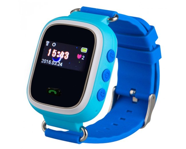 Smartwatch niebieski dla dzieci