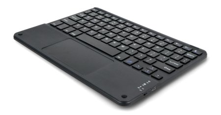 Wireless keyboard + Bluetooth 3.0 touchpad - black - 11''