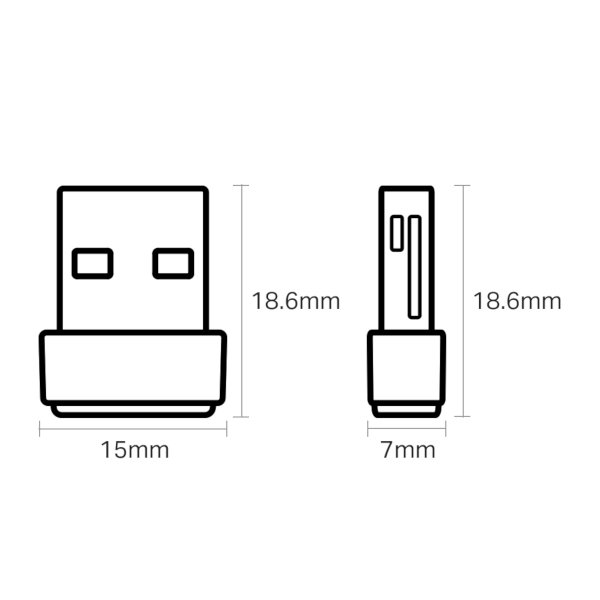 Karta sieciowa WiFi Archer T2U Nano TP-Link AC-600