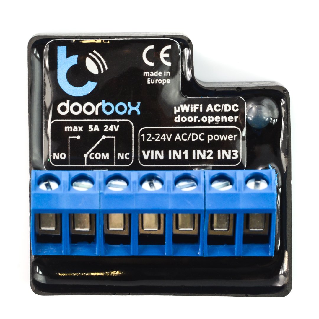 BleBox DoorBox - wyprowadzenia