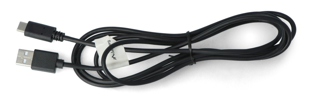 Przewód Lanberg USB Typ A-C 2.0 czarny QC 3.0 - 1,8m