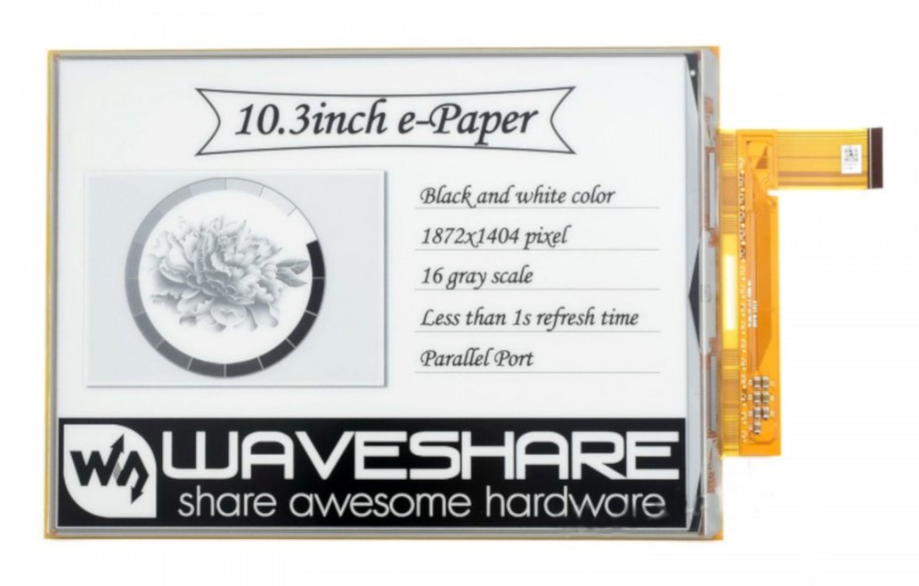 Waveshare E-paper E-Ink 10.3