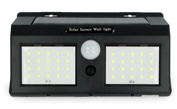 Lampa solarna z czujnikiem zmierzchu i ruchu 2x20 LED