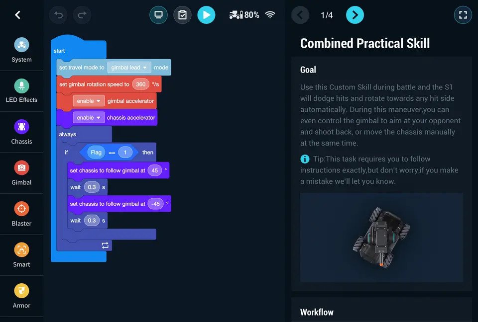 robomaster s1 programming