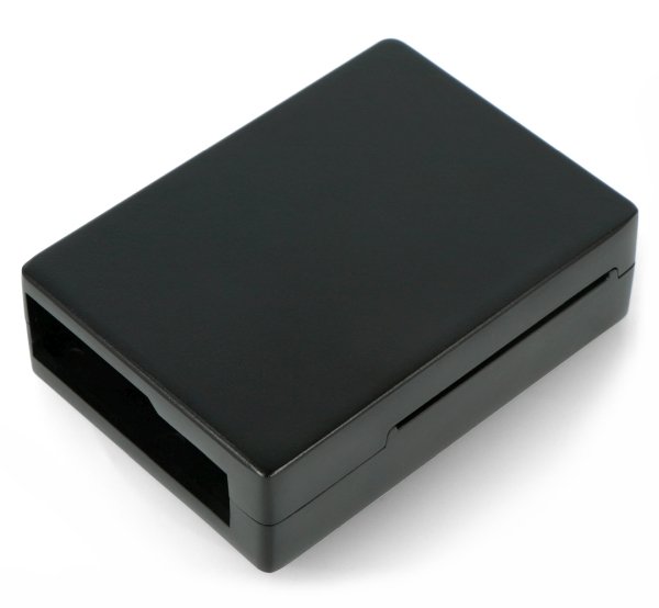 Obudowa Raspberry Pi model 4B - aluminiowa - LT-4BA04 - czarna