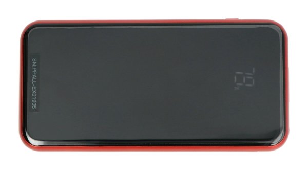 Mobilna bateria PowerBank Baseus 8000 mAh w kolorze czerwonym