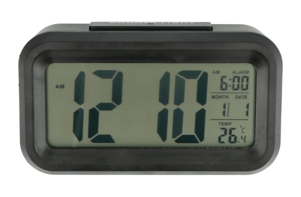 Stacja pogodowa zegarek LCD + Alarm - 1019