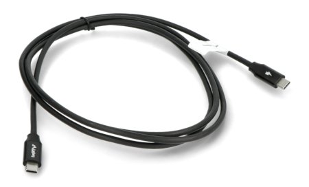 Przewód Lanberg USB C - USB C 2.0 czarny premium QC 4.0 PD 1,8m