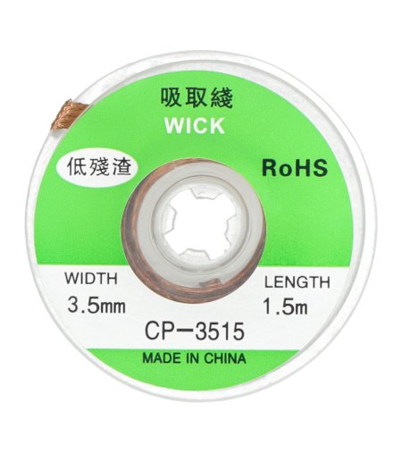 Plecionka do odsysania cyny 3,5mm - CP-3515