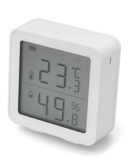 Czujnik temperatury i wilgotności z wyświetlaczem LCD Tuya WiFi - MIR-TE200-WF