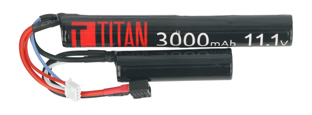 Li-Ion Titan 3000mAh 16C 3S 11,1V battery - DEANS - 18x70mm i