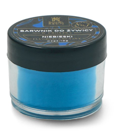 Royal Resin epoxy resin dye - fluorescent powder - 10g - blue Botland -  Robotic Shop