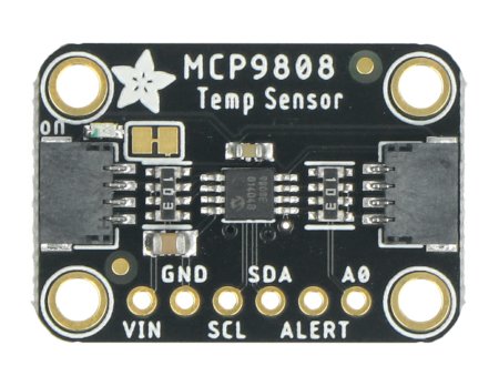 Cyfrowy czujnik temperatury od Adafruit wyposażony w układ MCP9808.