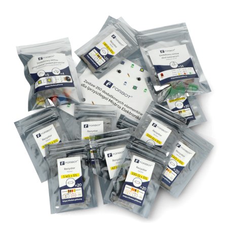 Extra Pack for FORBOT Master of Electronics - diodes, buttons, resistors