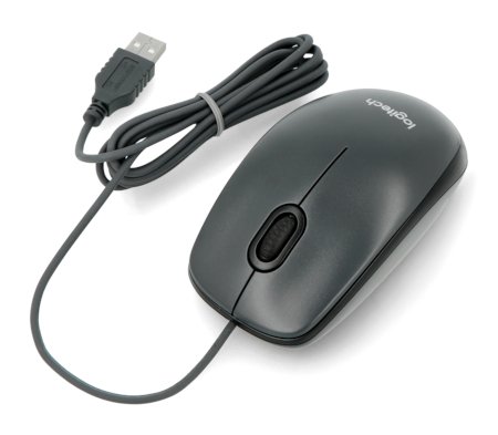 Mysz optyczna Logitech M100 - czarna