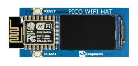 Nakładka WiFi z modułem ESP8266 i wyświetlaczem 1,14