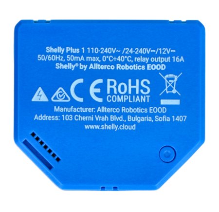 WiFi relay for Shelly remote control