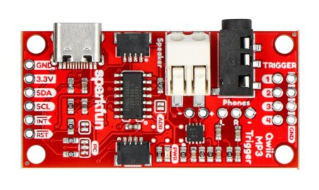 Outputs of the MP3 player SparkFun Trigger