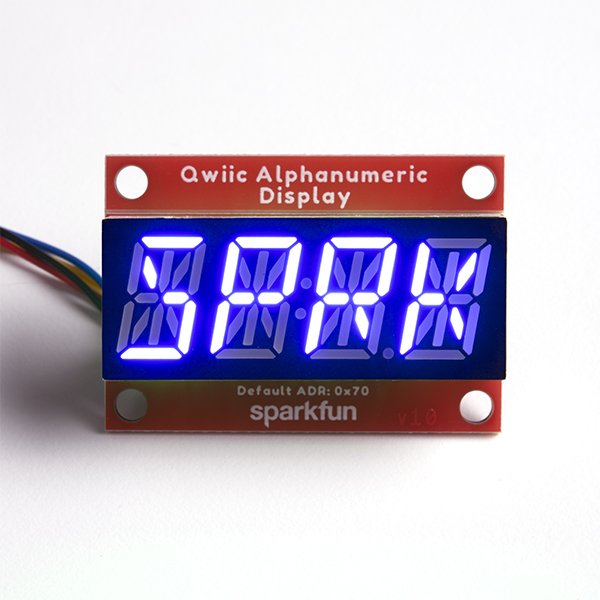 SparkFun Alphanumeric Display - alphanumeric display - purple