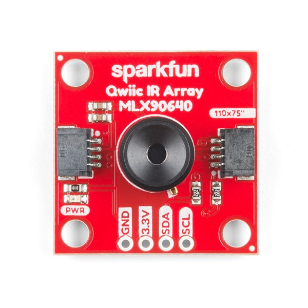 SparkFun IR Array Breakout - module with IR MLX90640 thermal imaging camera - FOV 110 - Qwiic - SparkFun SEN-14843.