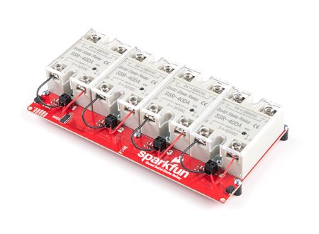 SparkFun Qwiic Quad Solid State Relay Kit - set with solid state relays - SparkFun KIT-16833