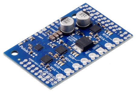 Motoron M3S256 - three-channel motor driver - 48 V / 2 A - shield for Arduino - without connectors - Pololu 5023.