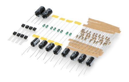 A mini set of passive electronic components - 66 elements