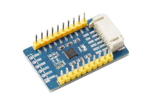 AW9523B pin expander - 16 pins I / O - I2C - for Arduino and Raspberry Pi - Waveshare 22132