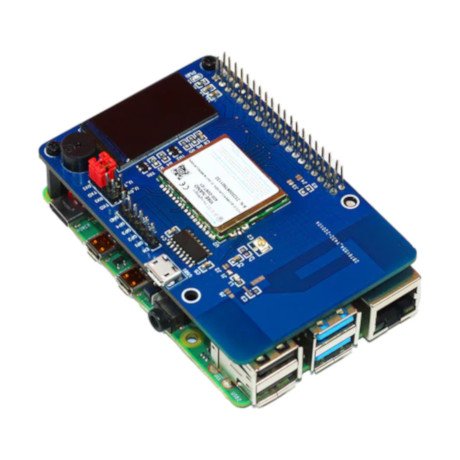 UHF HAT module for Raspberry Pi - side