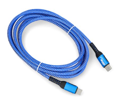 Akyga USB type C cable - USB type C blue